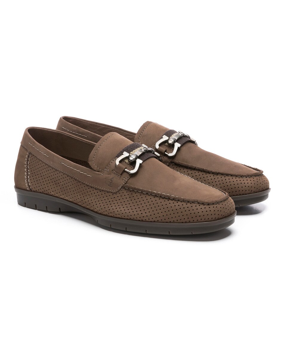 mens taupe loafers