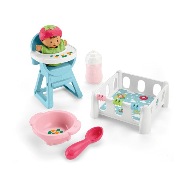 Little People - Bebé Siesta Y Comidita Fisher Price