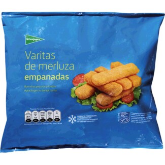 El Corte Inglés Barrinhas de Pescada Panadas embalagem 500 g