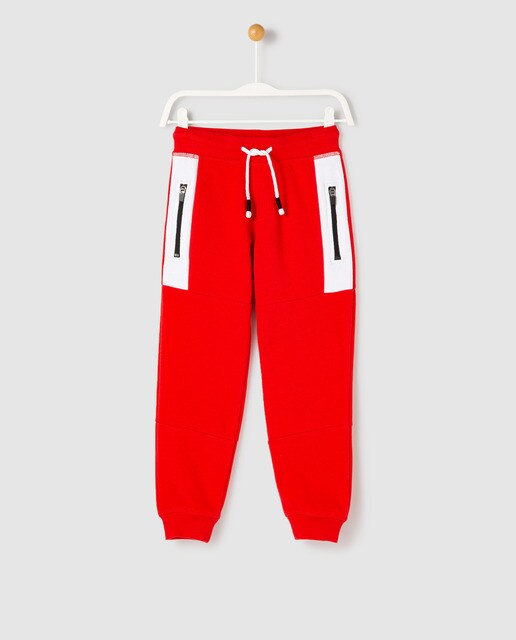 tracksuit bottoms with zip pockets