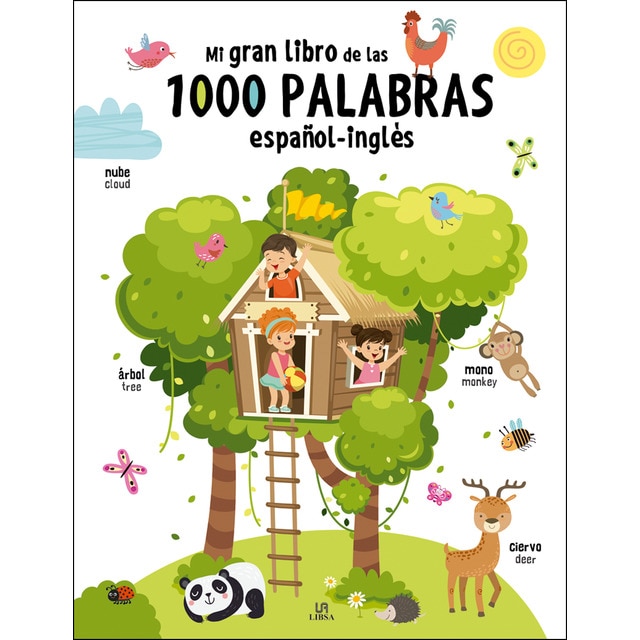 Mi Gran Libro de las 1.000 Palabras Español-Inglés (Tapa dura)