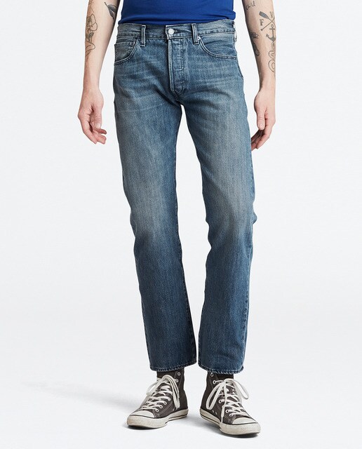Jeans 501 regular azuis