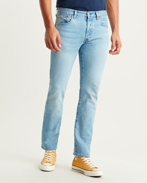 Jeans 501 regular azuis