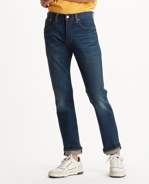 Jeans 501 slim azuis