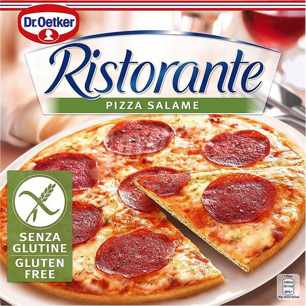 Comprar Salame pizza sin gluten estuche 315 g · DR.OETKER RISTORANTE
