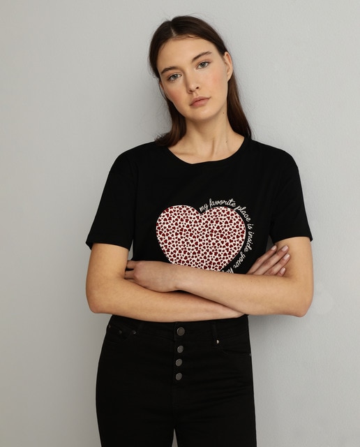 tee shirt femme ouvert devant