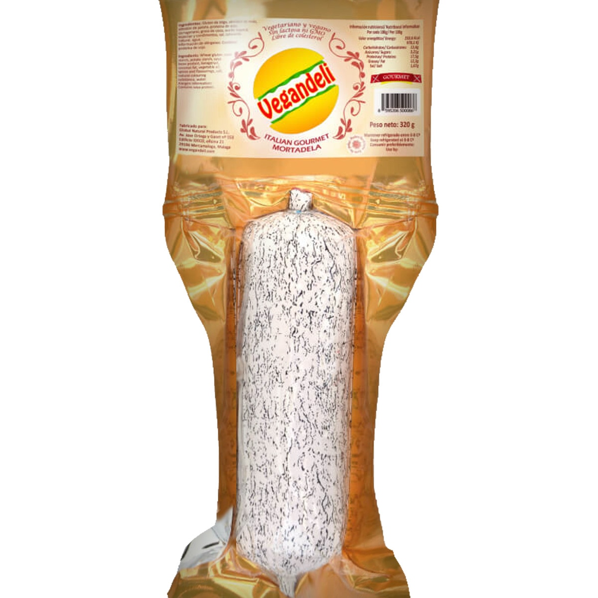 Buy Italian mortadella vegan gourmet lactosefree container 320 g