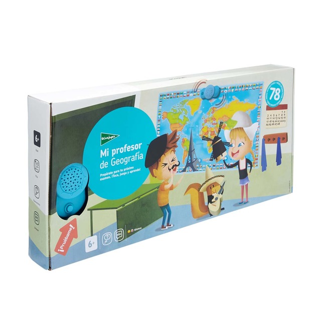 Mapamundi Mi profesor de geografía El Corte Inglés