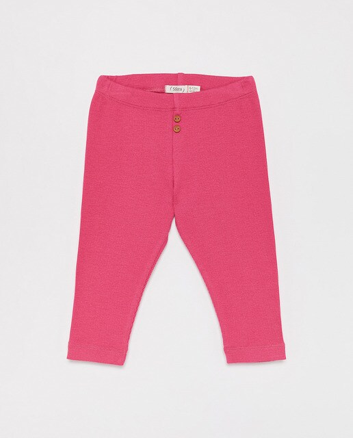 baby girl ribbed leggings