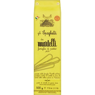 MARTELLI Gil Spaghetti italienische Spezialpasta aus Hartweizengrieß Behälter 500 g