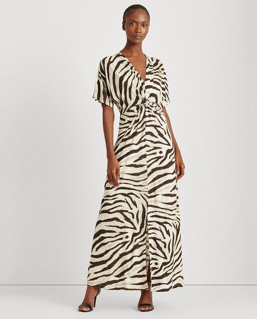 ralph lauren animal print dress