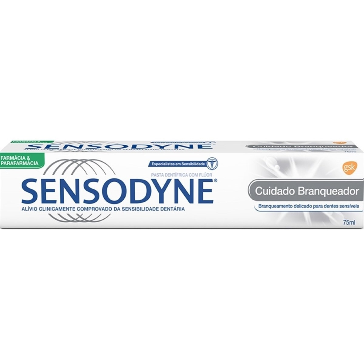 Imagem 0 de Pasta Dentífrica Cuidado Branqueador 75ml Sensodyne