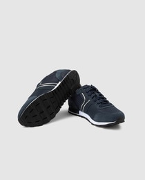 Zapatillas deportivas de hombre Hugo Boss de color azul con logotipo de la  marca · Mode homme · El Corte Inglés