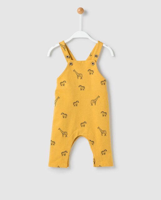mustard dungarees