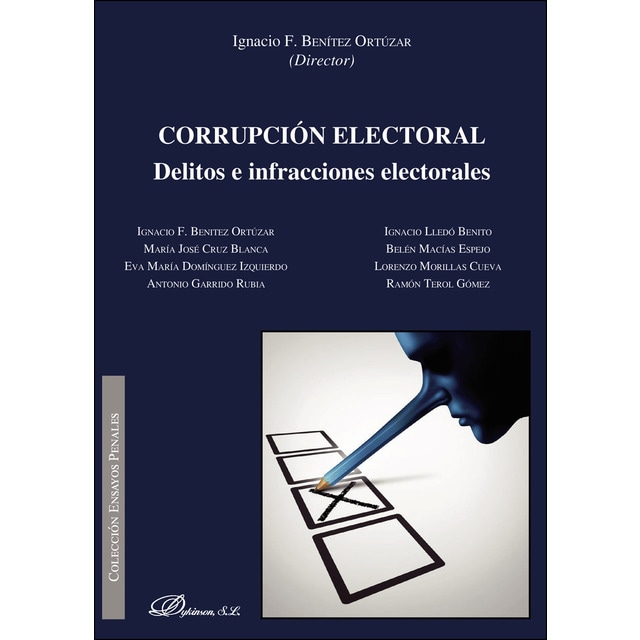Corrupción electoralDelitos e infracciones electorales (Tapa blanda)