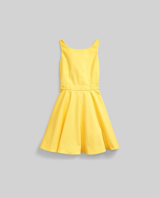 girls yellow sundress