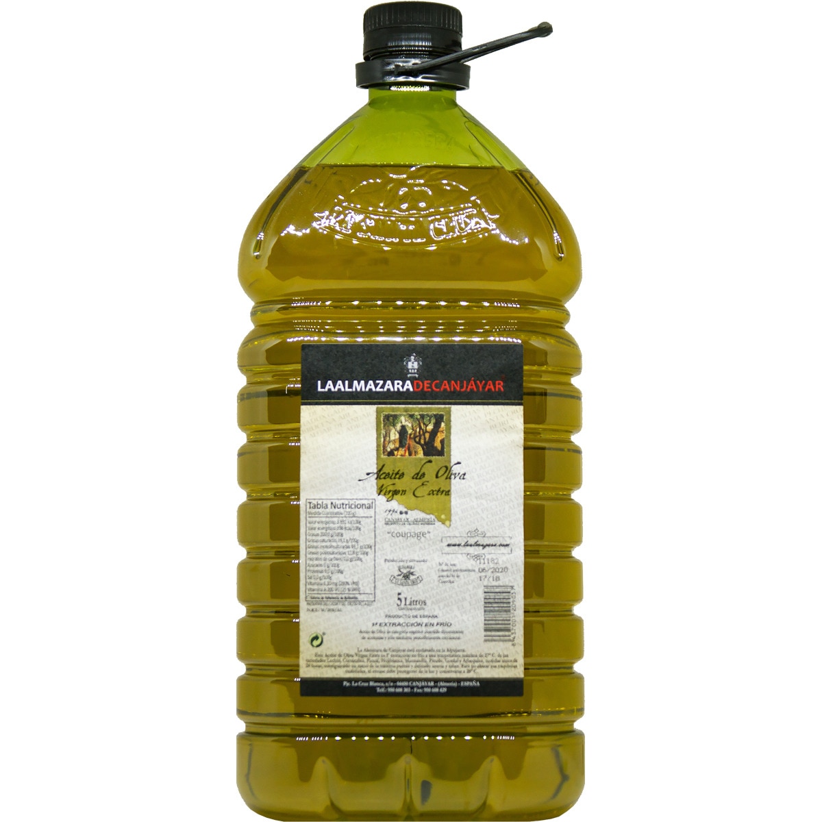 Aceite De Oliva Virgen Extra Garrafa 5 L · La Almazara De Canjayar · Supermercado El Corte 8141