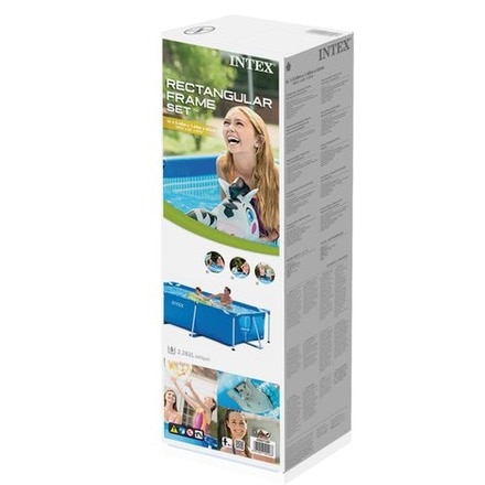 Piscina Desmontable Tubular Small Frame 220 x 150 x 60 cm Azul-3