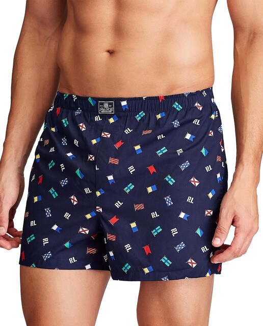 Pack de três boxers de tecido multicolor
