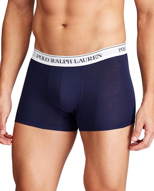 Pack de três boxers de malha multicolor