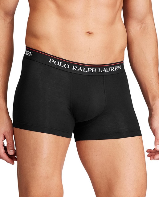Pack de três boxers de malha multicolor