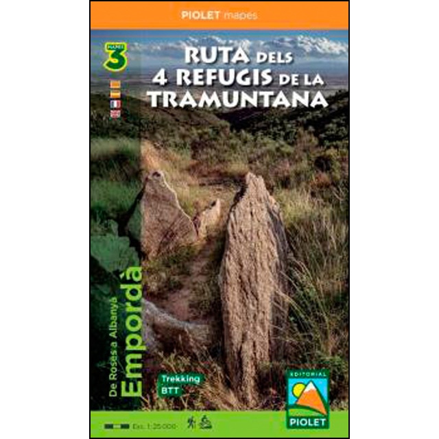 Ruta dels 4 refugis de la tramuntana (Tapa blanda)