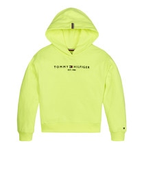 Neon Yellow Tommy Hilfiger Hoodie Top 