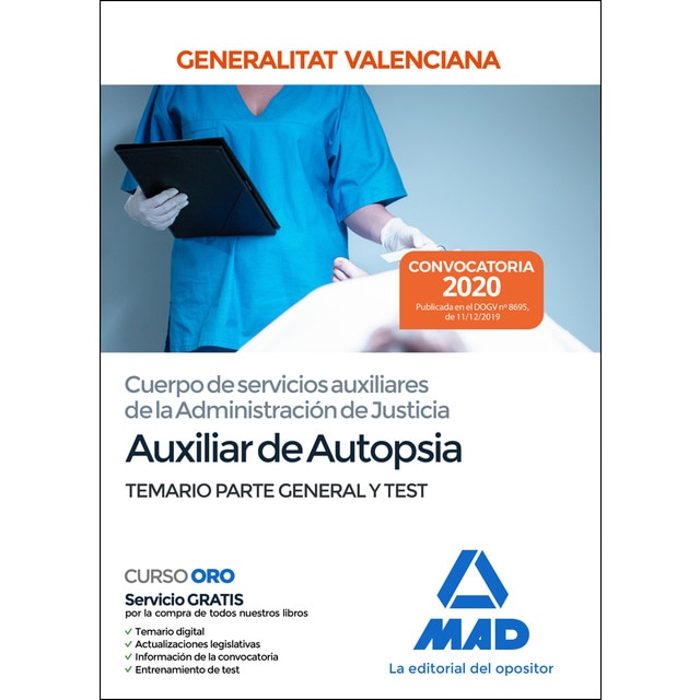 Cuerpo de servicios auxiliares de la administración de justicia de la administración de la generalitat valenciana,