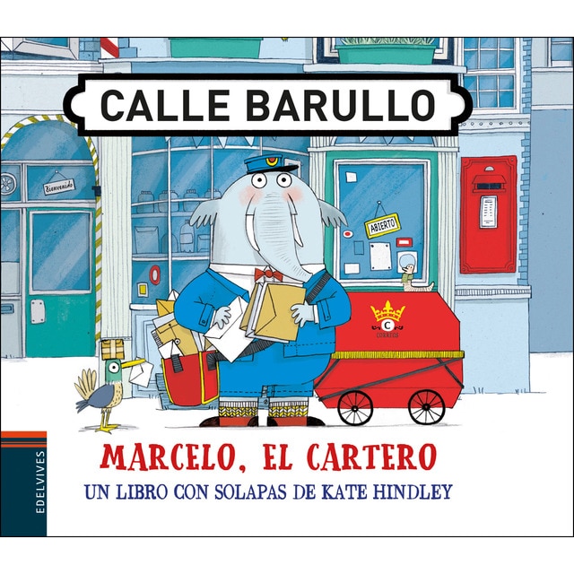 Marcelo, el cartero: Un libro con solapas de kate hindley (Tapa dura)