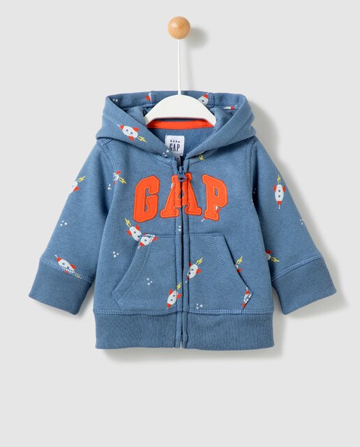 GAP - Sudadera De Bebé Niño En Azul Con Capucha, precio y características -  Shoptize