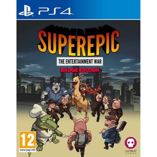 SuperEpic: The Entertainment War Collector's Edition PS4