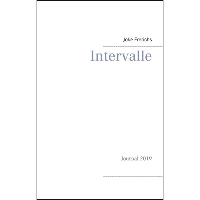 Intervalle: Journal 2019 (Tapa dura)