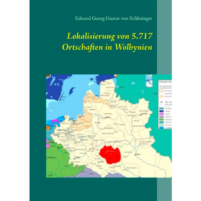 Lokalisierung von 5. 717 ortschaften in wolhynien (Tapa dura)