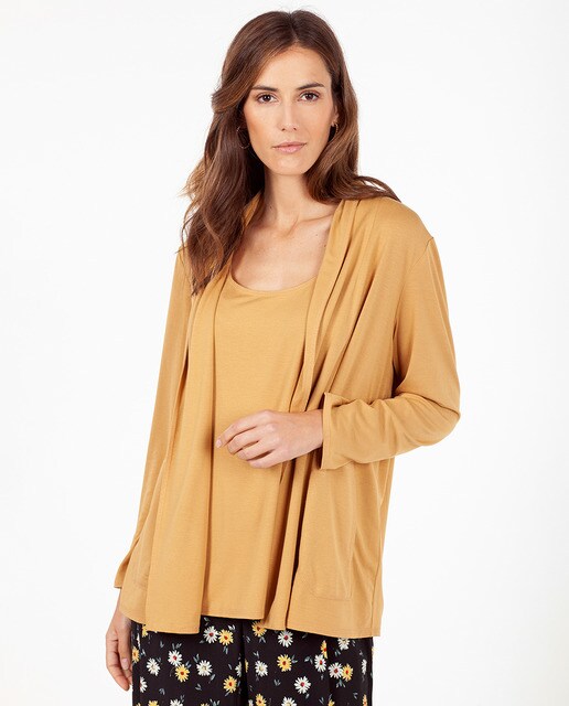 cardigan and top twin set