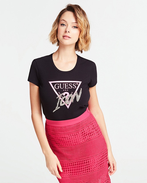 camiseta guess mujer el corte ingles