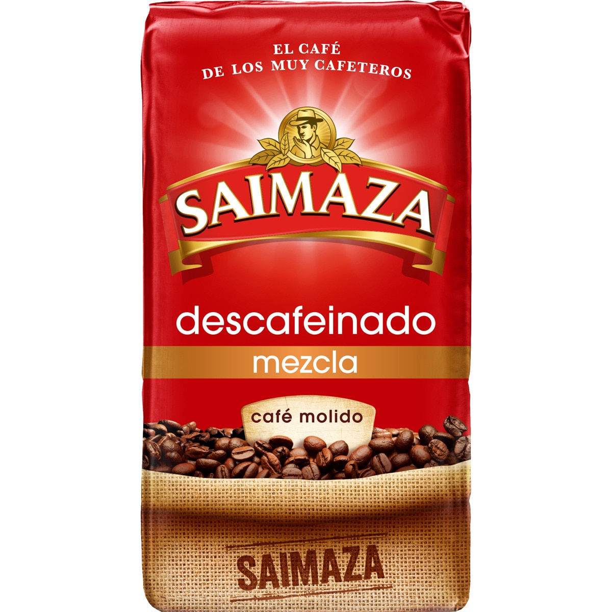 Comprar Café Descafeinado Molido Mezcla Paquete 250 G · SAIMAZA ...