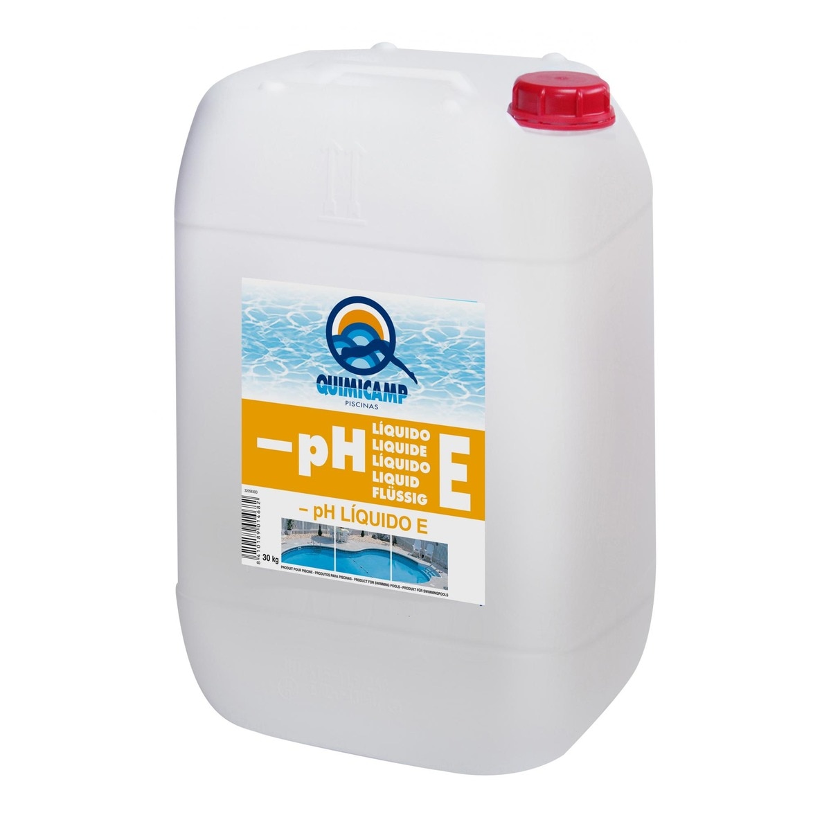 Quimicamp - Reductor pH Piscinas Líquido 6 kg.