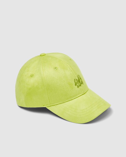 lime green cap