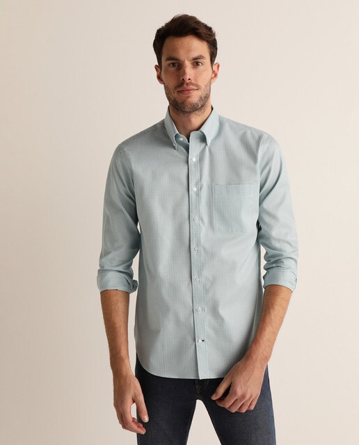Camisa Jeans SK Cinza Bolsos Sergio K Camisa Social Outlet Camisa Jeans SK Cinza Bolsos Sergio K Camisa Social Outlet