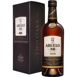 ABUELO Two Oaks 12 year old aged rum bottle 70 cl
