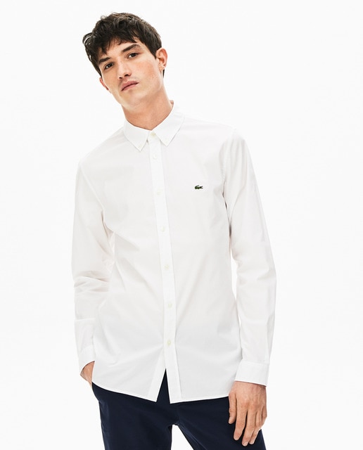 lacoste blanca hombre precio