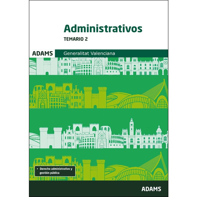 Temario 2 administrativos generalitat valenciana (Tapa blanda)