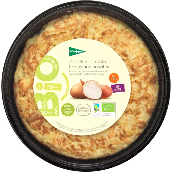 Comprar Tortilla De Patata Fresca Con Cebolla Sin Gluten Ecologica Envase 500 G El Corte Ingles Bio Supermercado El Corte Ingles