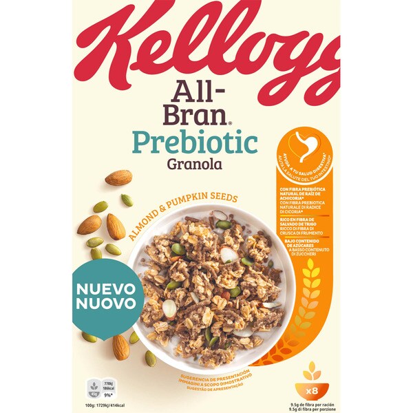 Comprar Prebiotic cereales de desayuno en granolas con almendras y