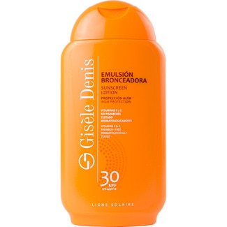 GISELE DENIS Bräunungsemulsion SPF-30 mit Vitamin C und E Flacon 200 ml