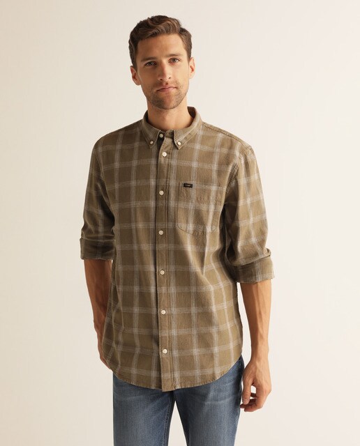 camisas lee hombre