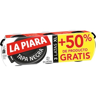 LA PIARA Tapa Negra Leberpastete vom Schwein 3er-Pack Dose 115 g
