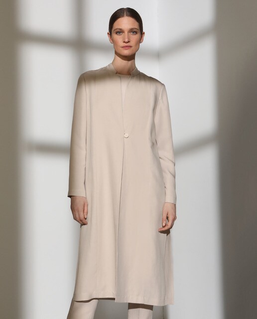 full collar frock