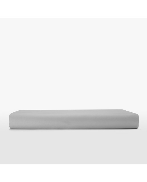 Sábana bajera ajustable algodón egipcio Satén 600 hilos platabanda 30 cm El Corte Inglés