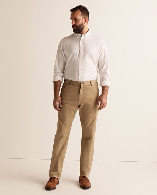 pantalones reebok classic hombre beige